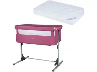 Ripley Cuna colecho + colchón next2us pink oferta