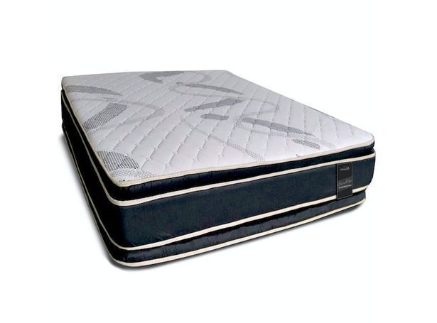 Ripley Colchón sleepwell eurotop dualside 2 plazas box oferta