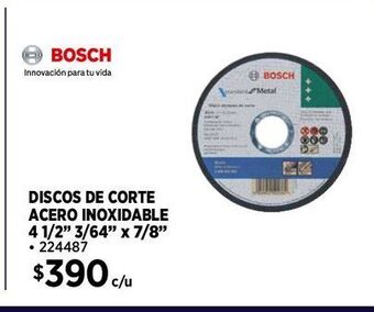 Construmart Discos de corte bosch oferta