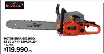 Construmart Motosierra erboc oferta