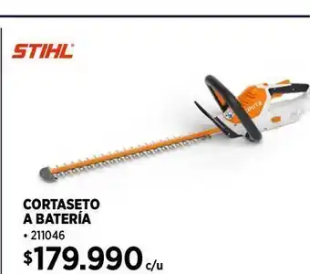 Construmart Cortaseto a batería stihl oferta