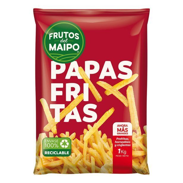Unimarc Papas prefritas frutos del maipo bolsa 1 kg oferta