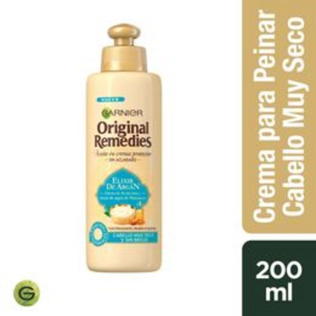 Salcobrand Crema para peinar original remedies elixir argan 200 ml oferta