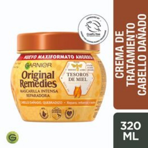 Salcobrand Crema tratamiento original remedies tesoros miel 300 ml oferta