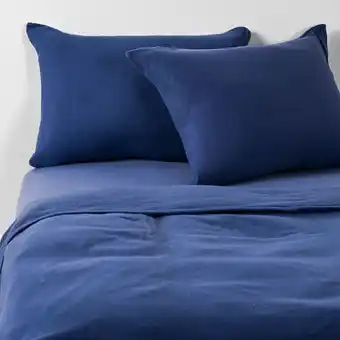 Cannon Home Sábanas polar 2 plazas azul oferta