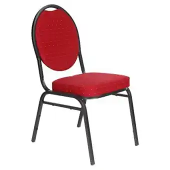 Linio Silla de salón burdeo 48x57x90 cm rojo oferta