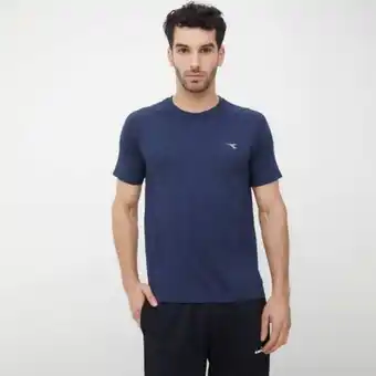 Diadora polera deportiva manga corta hombre