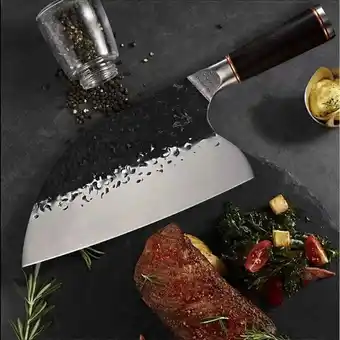 Kitchen Center Cuchillo servio tipo hacha oferta
