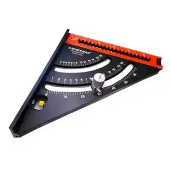 Escuadra carpinteria aluminio macizo extension plegable