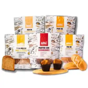 Linio Pack 6 pan sin gluten y muffins sin gluten delmoli oferta