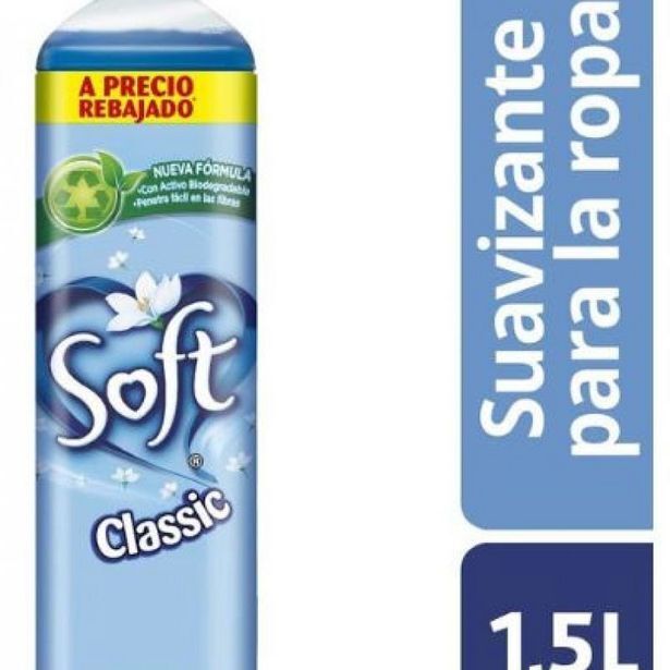 Super Bodega a Cuenta Suavizante líquido classic 1,5l soft oferta