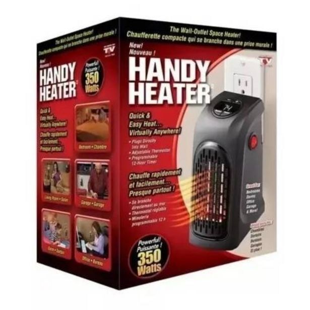 Linio Calefactor portátil electrico handy heater 400 watts oferta