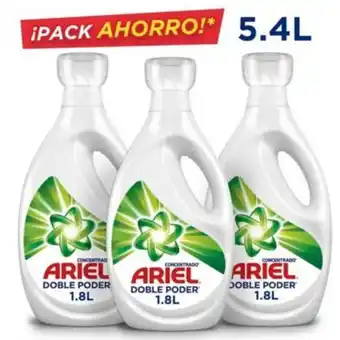 Linio Tripack detergente regular ariel 5.4 lt oferta