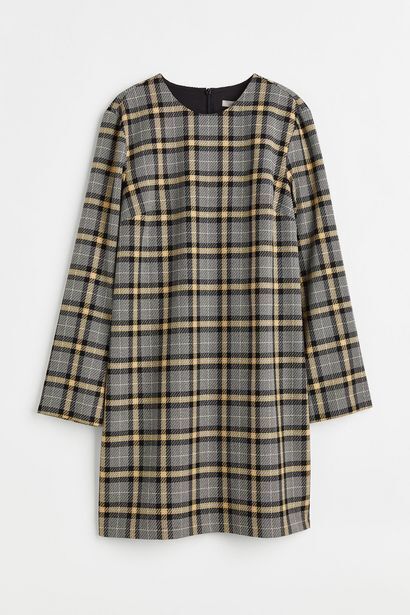 H&M Vestido corto de manga larga oferta