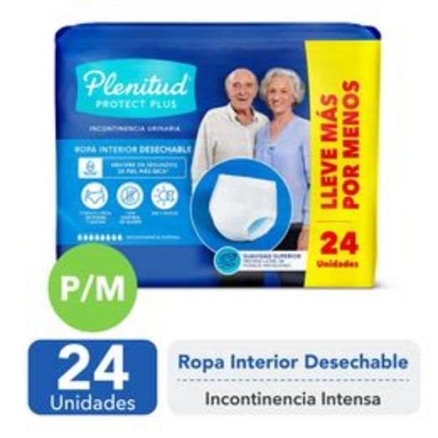 Salcobrand Ropa interior plenitud protect plus p/m 24 unidades oferta
