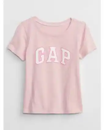 Outlet Surprice Polera gap logo manga corta toddler girl rosada oferta
