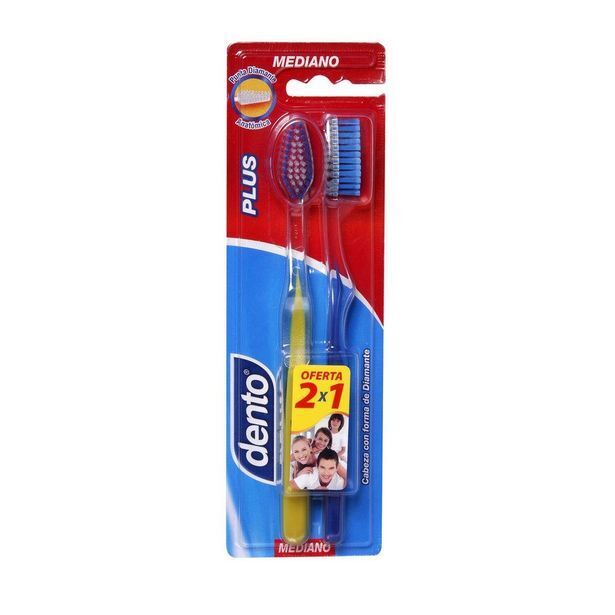 Super Bodega a Cuenta Pack cepillo dental plus medio display dento oferta