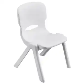 Linio Silla infantil blanca 34x37x52,5 cm oferta