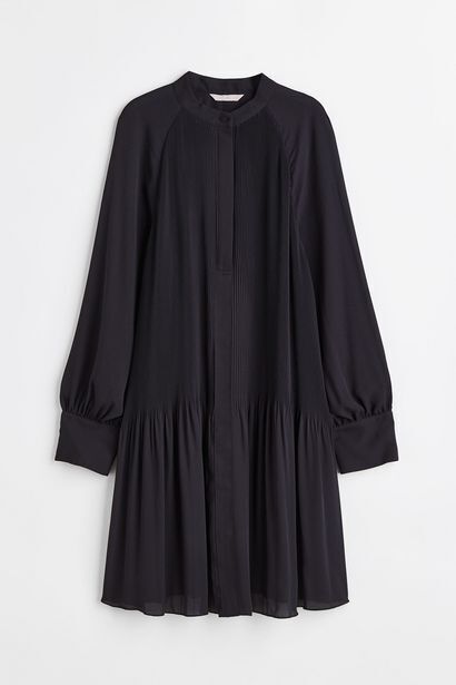 H&M Vestido plisado oferta
