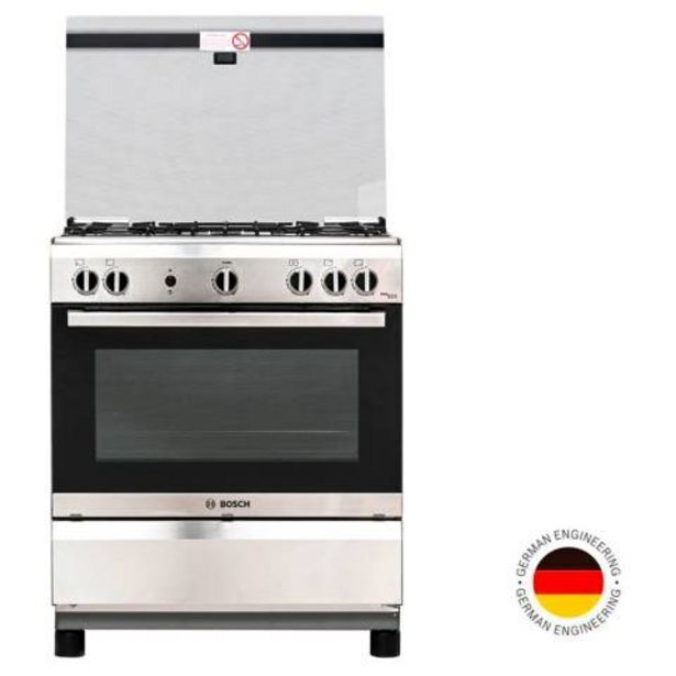 Linio Cocina gas bosch 5 quemadores pro525 hsk14i24se oferta