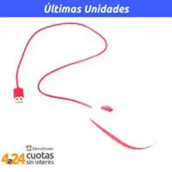 PC Factory Mouse oficial raspberry pi - blanco y rojo oferta