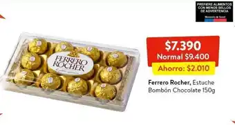 Ferrero Rocher, Estuche Bombón Chocolate 150g