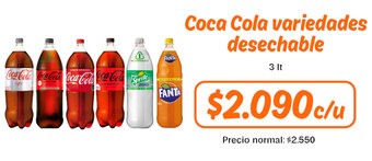 Mayorista 10 Coca Cola variedades desechable 3 It oferta