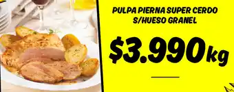 Mayorista 10 PULPA PIERNA SUPER CERDO S/HUESO GRANEL oferta