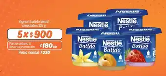 Mayorista 10 Yoghurt batido Nestlé variedades 5 x 115 g. oferta