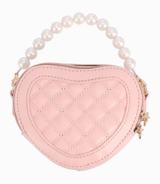 Limonada Cartera niña de corazón rosado oferta