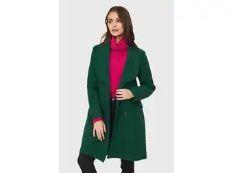 Ripley Abrigo seis botones verde nicopoly oferta