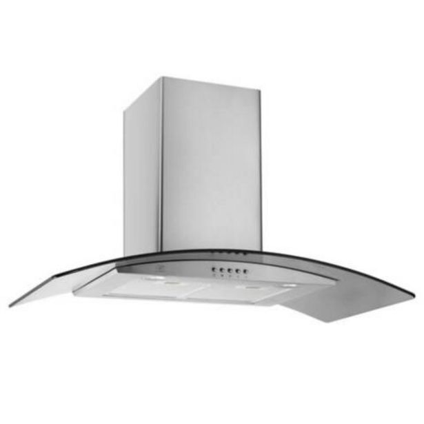 Linio Campana extractora pared avera cev90 acero y vidrio 90 cm oferta