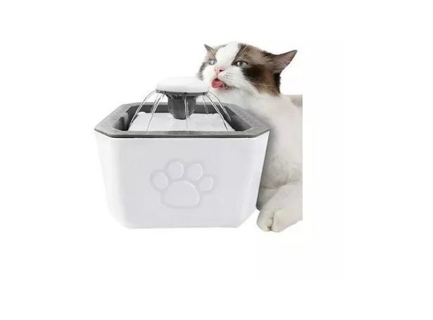 Ripley Dispensador bebedero eléctrico de agua gatos perros mascotas oferta