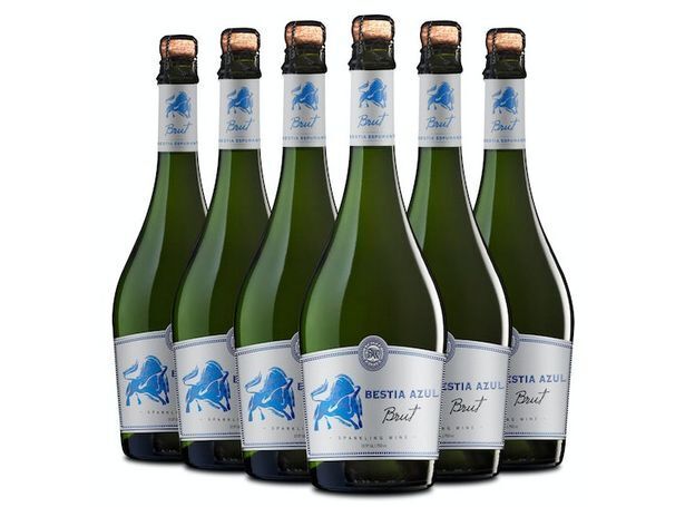 Ripley Espumante bestia azul caja de 6 botellas oferta