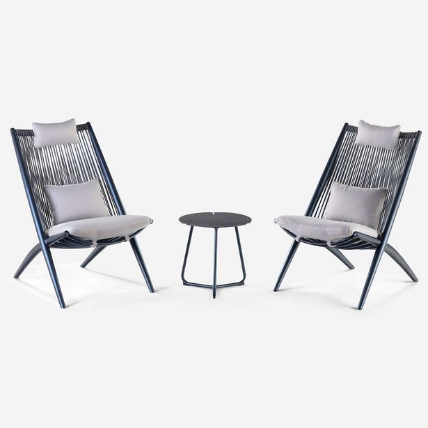 Rosen Set balcón de terraza lumbarda 3 piezas oferta