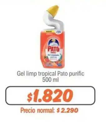 Mayorista 10 Gel limp tropical Pato purific 500 ml oferta