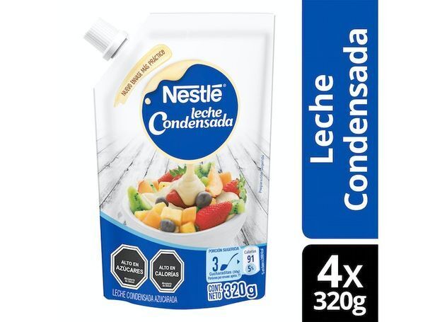 Ripley Leche condensada nestlé® doypack 320g x4 bolsas oferta