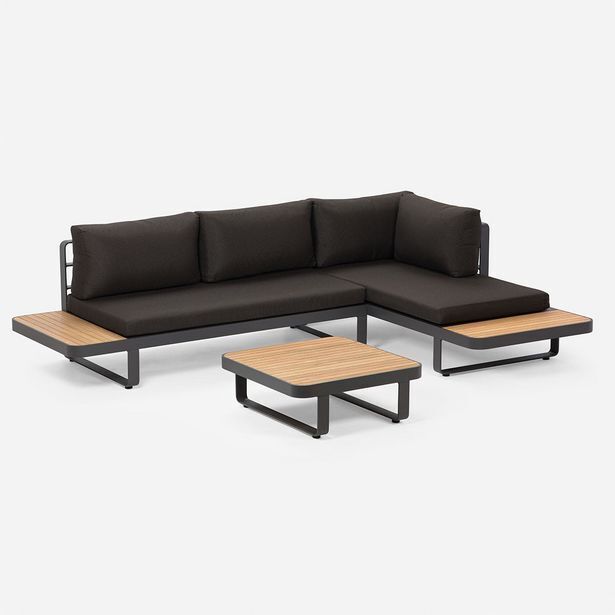 Rosen Seccional de terraza cervia 3 piezas oferta