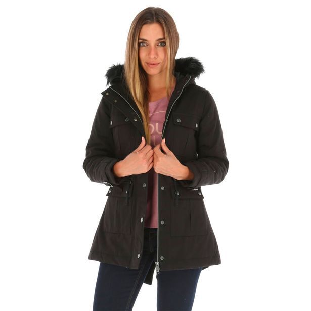 Shoe Express Chaqueta mujer fur hood oferta