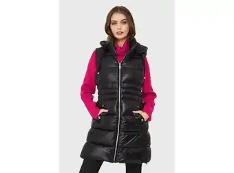 Ripley Parka sin mangas negro nicopoly oferta