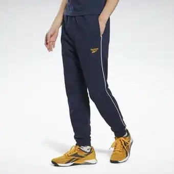 Reebok Pantalón workout ready piping hombre oferta