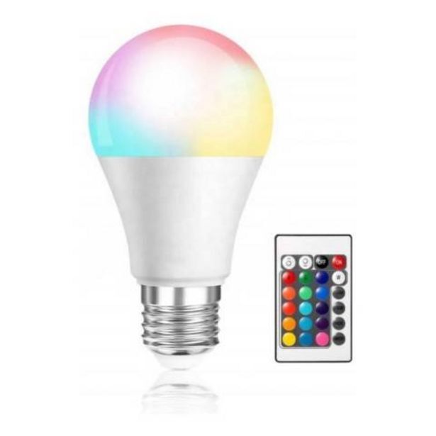 Linio Ampolleta rgb led colores 5 watts generico oferta