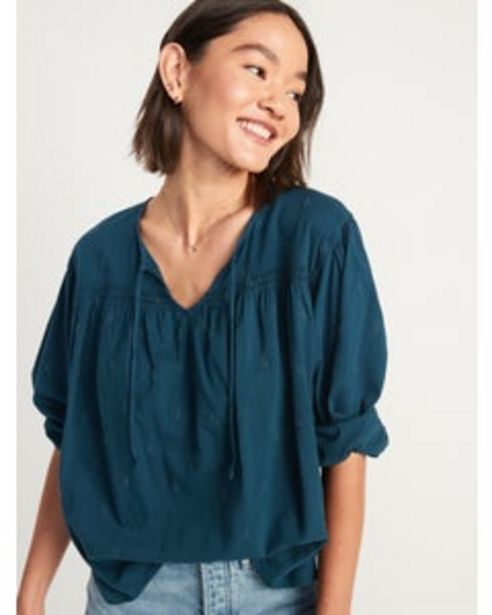 Outlet Surprice Blusa bordada manga larga mujer oferta