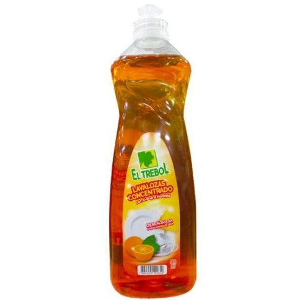 Supermercado El Trébol Lavalozas el trebol naranja 500 ml oferta