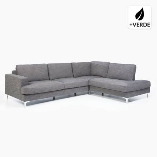 Linio Seccional derecho tela feather oferta