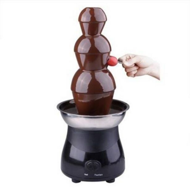 Linio Fuente de chocolate de acero inoxidable oferta
