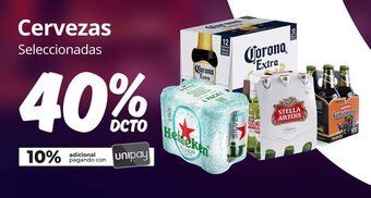 Unimarc Cervezas Seleccionadas oferta