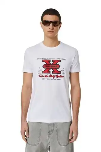 Diesel Polera diesel t diegor k48 t shirt 100 blanco oferta