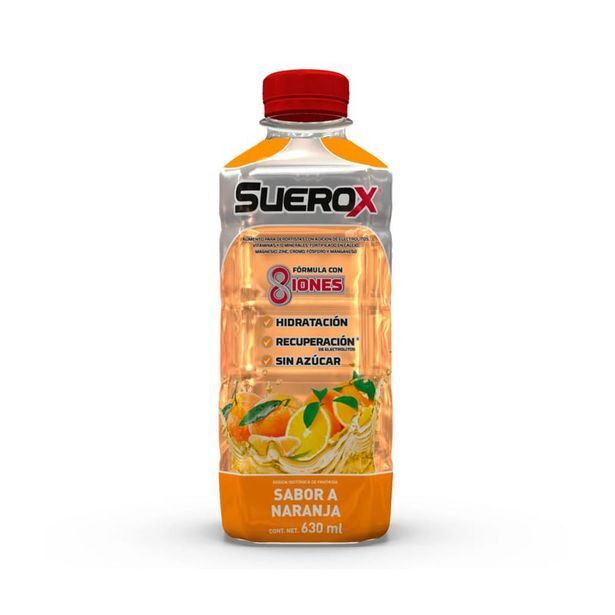 Supermercado El Trébol Hidratante suerox naranja 630 cc oferta