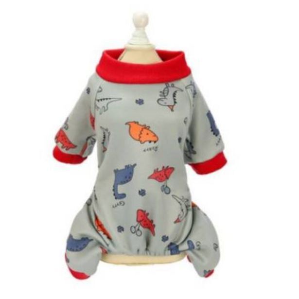 Linio Pijama para mascota dinosaurio verde m oferta
